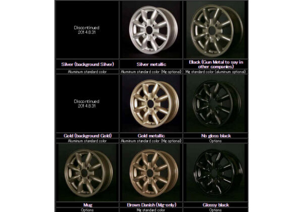 RS-Watanabe Aluminum R-Type 15" Wheel - Image 15