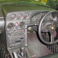 Retro Consol for Mazda Miata NA series models.
